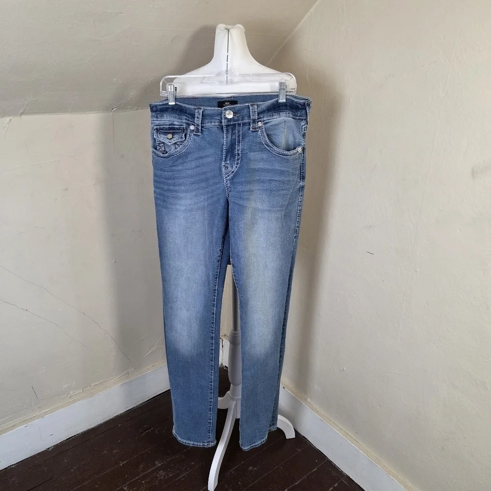True Religion Men’s Geno Relaxed Slim Jeans Size 32‎